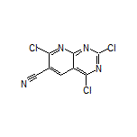 2,4,7-Trichloropyrido[2,3-d]pyrimidine-6-carbonitrile