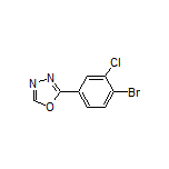 2-(4-Bromo-3-chlorophenyl)-1,3,4-oxadiazole