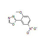 2-(2-Methoxy-5-nitrophenyl)-1,3,4-oxadiazole