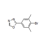 2-(4-Bromo-3,5-dimethylphenyl)-1,3,4-oxadiazole