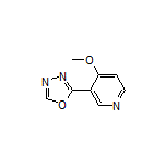 2-(4-Methoxy-3-pyridyl)-1,3,4-oxadiazole