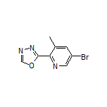 2-(5-Bromo-3-methyl-2-pyridyl)-1,3,4-oxadiazole