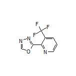 2-[3-(Trifluoromethyl)pyridin-2-yl]-1,3,4-oxadiazole