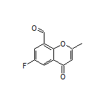 6-Fluoro-2-methyl-4-oxo-4H-chromene-8-carbaldehyde