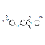 2-(3-Hydroxyphenyl)-5-(4-nitrophenoxy)isoindoline-1,3-dione