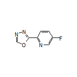 2-(5-Fluoro-2-pyridyl)-1,3,4-oxadiazole