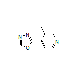 2-(3-Methyl-4-pyridyl)-1,3,4-oxadiazole