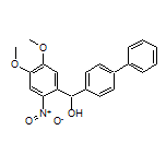 [1,1’-Biphenyl]-4-yl(4,5-dimethoxy-2-nitrophenyl)methanol