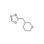 2-[(Tetrahydro-2H-pyran-3-yl)methyl]-1,3,4-oxadiazole