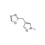 2-[(1-Methyl-1H-pyrazol-4-yl)methyl]-1,3,4-oxadiazole