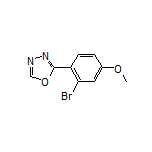 2-(2-Bromo-4-methoxyphenyl)-1,3,4-oxadiazole