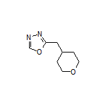 2-[(Tetrahydro-2H-pyran-4-yl)methyl]-1,3,4-oxadiazole