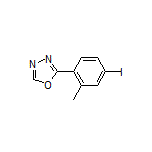 2-(4-Iodo-2-methylphenyl)-1,3,4-oxadiazole