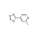 2-(2-Methyl-4-pyridyl)-1,3,4-oxadiazole