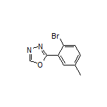 2-(2-Bromo-5-methylphenyl)-1,3,4-oxadiazole