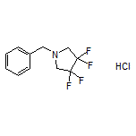 1-Benzyl-3,3,4,4-tetrafluoropyrrolidine Hydrochloride