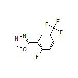 2-[2-Fluoro-5-(trifluoromethyl)phenyl]-1,3,4-oxadiazole