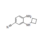 4-Amino-3-(cyclobutylamino)benzonitrile