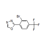 2-[2-Bromo-4-(trifluoromethyl)phenyl]-1,3,4-oxadiazole