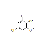 2-Bromo-5-chloro-3-fluoroanisole