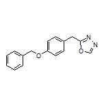 2-[4-(Benzyloxy)benzyl]-1,3,4-oxadiazole