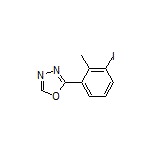 2-(3-Iodo-2-methylphenyl)-1,3,4-oxadiazole