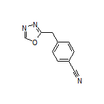 4-[(1,3,4-Oxadiazol-2-yl)methyl]benzonitrile