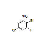 2-Bromo-5-chloro-3-fluoroaniline