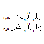 trans-2-(Aminomethyl)-N-Boc-cyclopropanamine