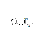 Methyl 2-Cyclobutylacetimidate