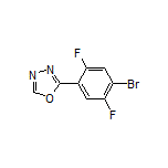 2-(4-Bromo-2,5-difluorophenyl)-1,3,4-oxadiazole