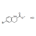 Methyl 6-Bromo-1,2,3,4-tetrahydroquinoline-2-carboxylate Hydrochloride