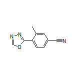 3-Methyl-4-(1,3,4-oxadiazol-2-yl)benzonitrile