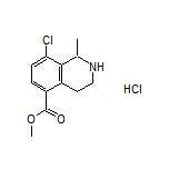 Methyl 8-Chloro-1-methyl-1,2,3,4-tetrahydroisoquinoline-5-carboxylate Hydrochloride