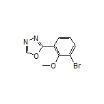 2-(3-Bromo-2-methoxyphenyl)-1,3,4-oxadiazole