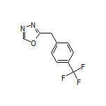 2-[4-(Trifluoromethyl)benzyl]-1,3,4-oxadiazole