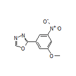 2-(3-Methoxy-5-nitrophenyl)-1,3,4-oxadiazole