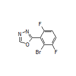 2-(2-Bromo-3,6-difluorophenyl)-1,3,4-oxadiazole