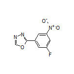 2-(3-Fluoro-5-nitrophenyl)-1,3,4-oxadiazole