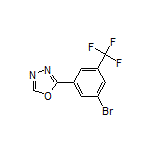 2-[3-Bromo-5-(trifluoromethyl)phenyl]-1,3,4-oxadiazole