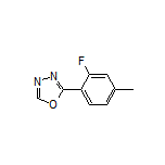 2-(2-Fluoro-4-methylphenyl)-1,3,4-oxadiazole