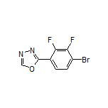 2-(4-Bromo-2,3-difluorophenyl)-1,3,4-oxadiazole