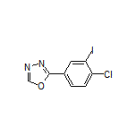 2-(4-Chloro-3-iodophenyl)-1,3,4-oxadiazole