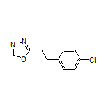 2-(4-Chlorophenethyl)-1,3,4-oxadiazole