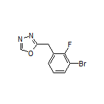 2-(3-Bromo-2-fluorobenzyl)-1,3,4-oxadiazole