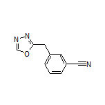 3-[(1,3,4-Oxadiazol-2-yl)methyl]benzonitrile