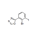 2-(2-Bromo-3-iodophenyl)-1,3,4-oxadiazole