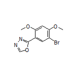 2-(5-Bromo-2,4-dimethoxyphenyl)-1,3,4-oxadiazole