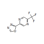 2-[5-(Trifluoromethyl)pyrazin-2-yl]-1,3,4-oxadiazole