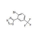 2-[2-Bromo-5-(trifluoromethyl)phenyl]-1,3,4-oxadiazole